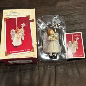 Hallmark “Sweetest Little Angel” ornament